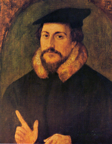 John Calvin by Holbein